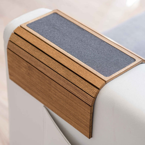 Sofa arm tray table couch bedside wood coaster coffee cup foldable protector mat tv chair armrest caddy end tables trays